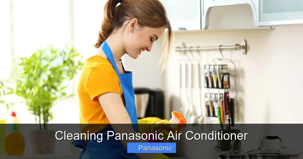 Cleaning Panasonic Air Conditioner