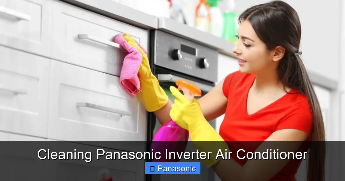 Cleaning Panasonic Inverter Air Conditioner