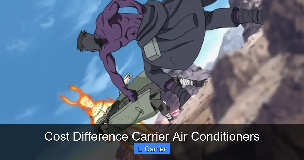 Cost Difference Carrier Air Conditioners