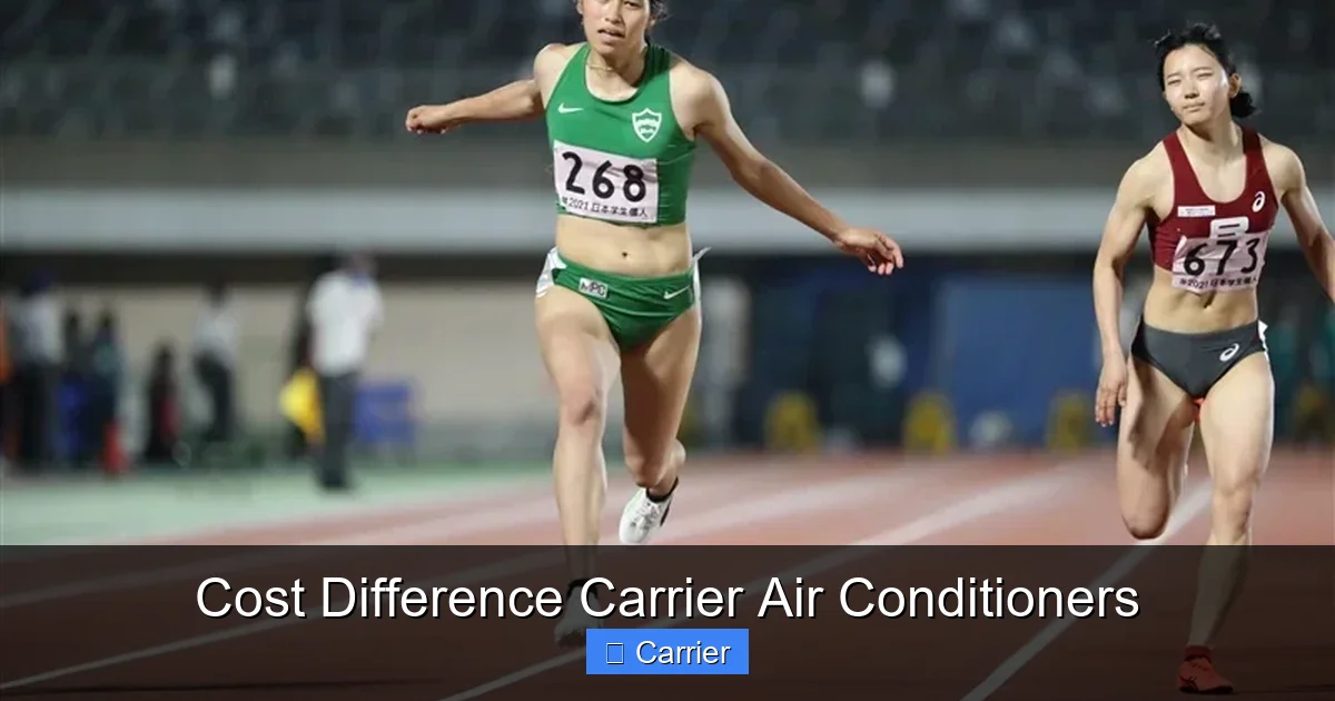 Cost Difference Carrier Air Conditioners