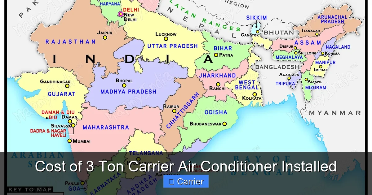 Cost of 3 Ton Carrier Air Conditioner Installed