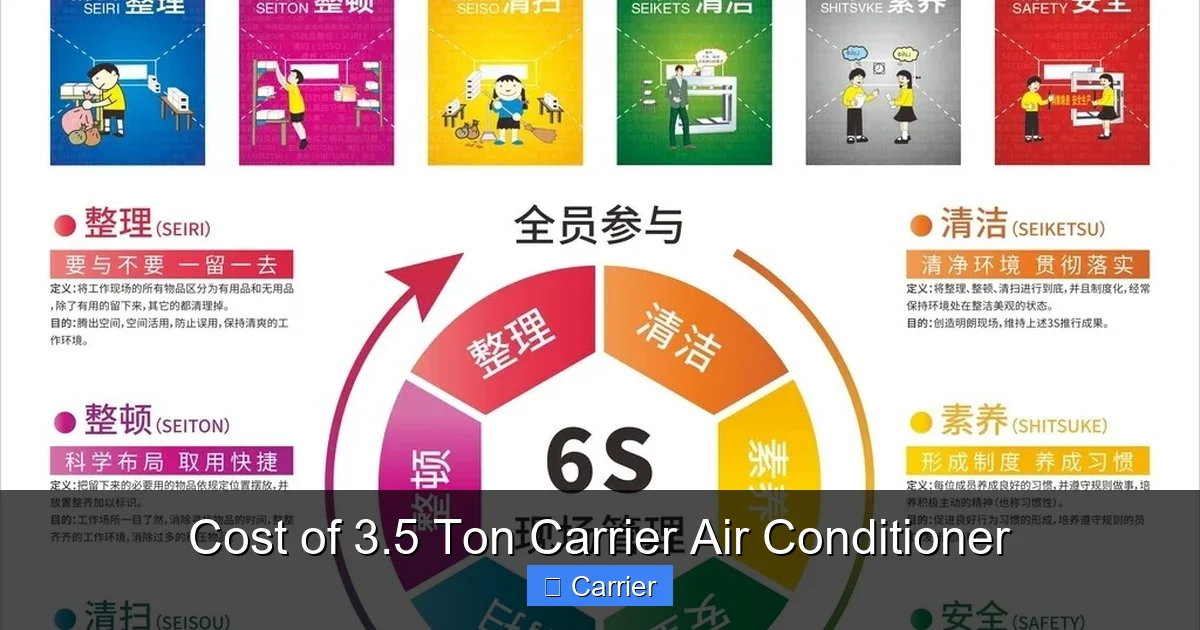 Cost of 3.5 Ton Carrier Air Conditioner
