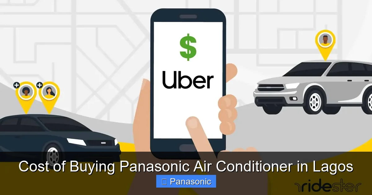Cost of Buying Panasonic Air Conditioner in Lagos
