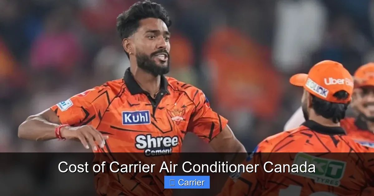 Cost of Carrier Air Conditioner Canada