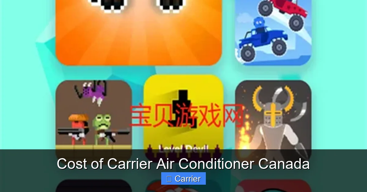 Cost of Carrier Air Conditioner Canada