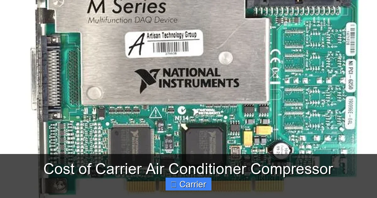 Cost of Carrier Air Conditioner Compressor