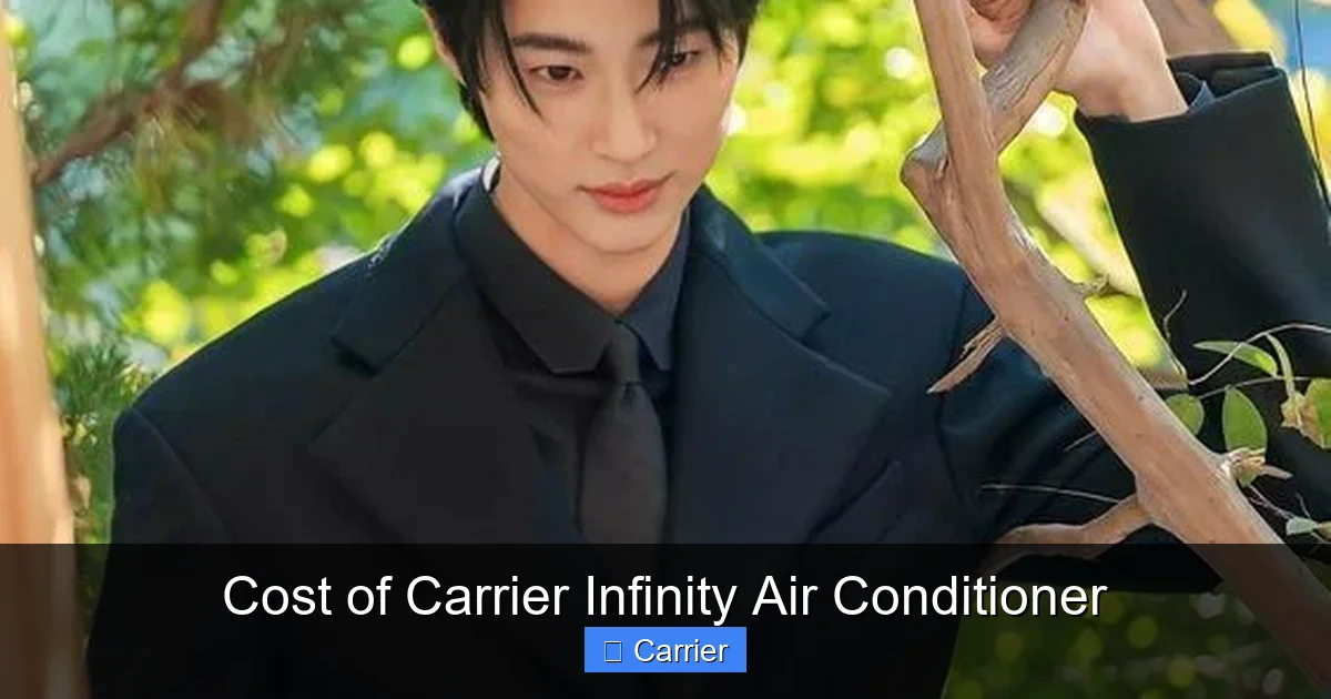 Cost of Carrier Infinity Air Conditioner
