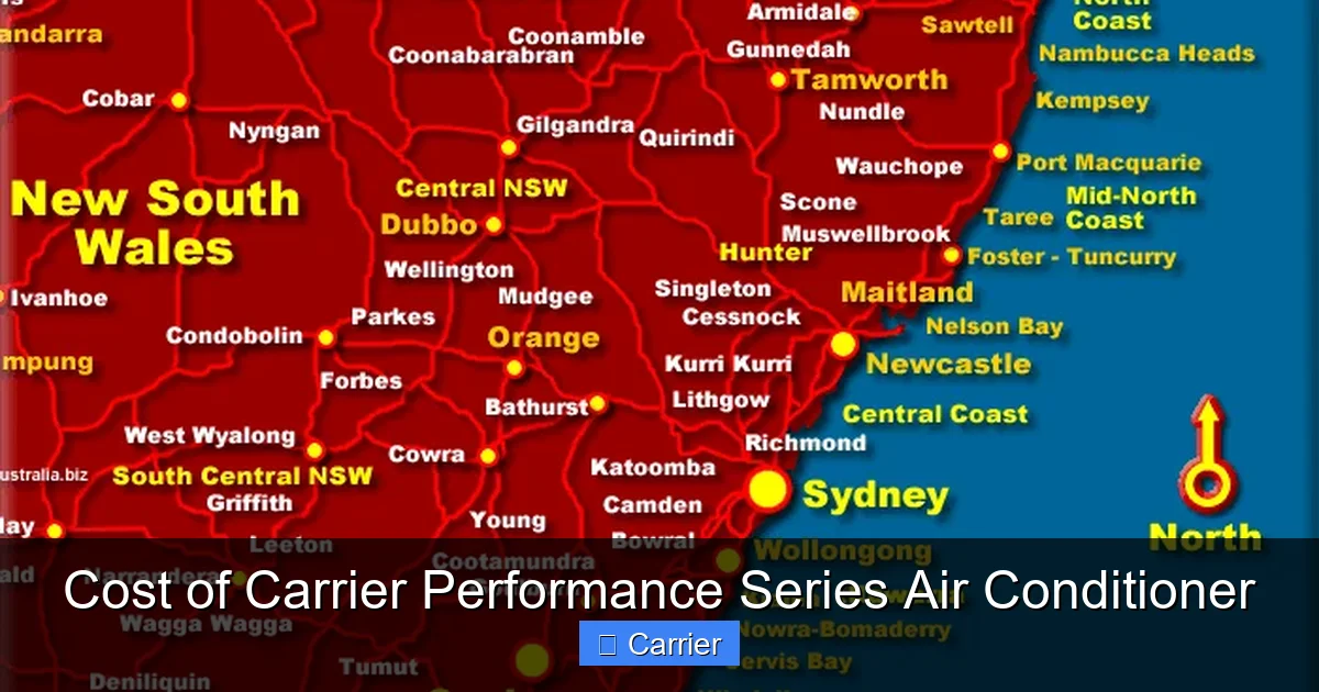 Cost of Carrier Performance Series Air Conditioner