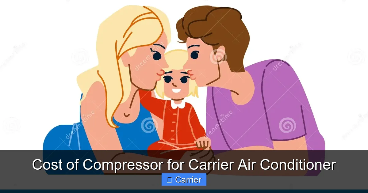 Cost of Compressor for Carrier Air Conditioner