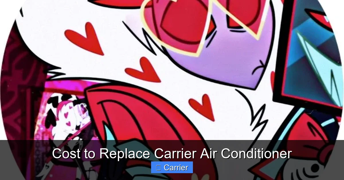 Cost to Replace Carrier Air Conditioner