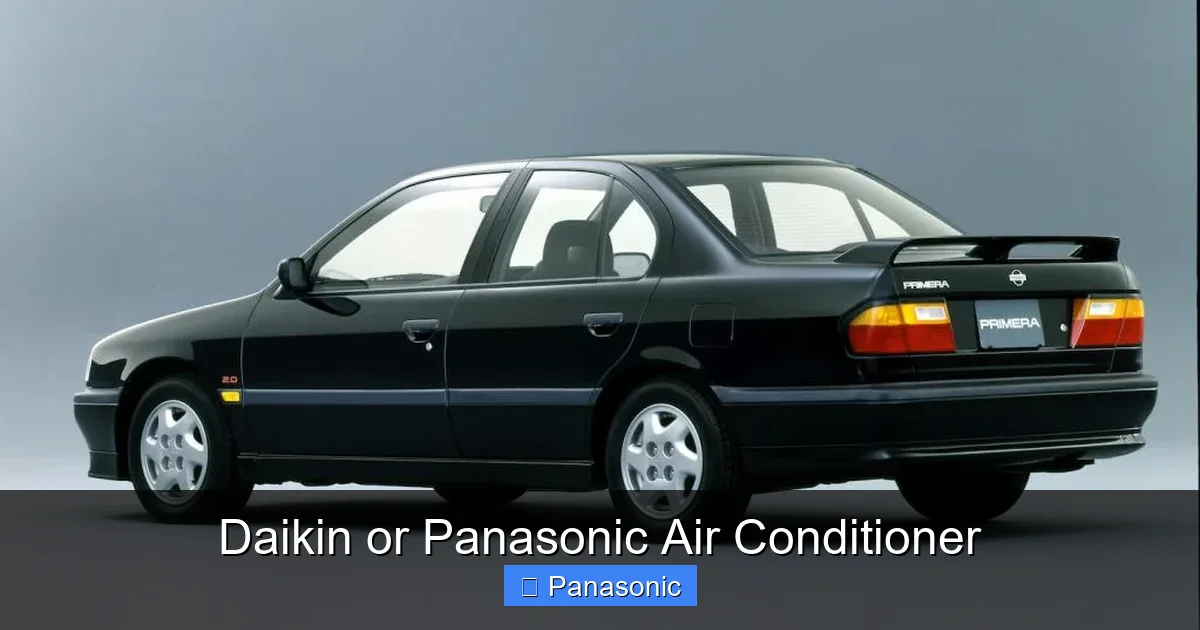 Daikin or Panasonic Air Conditioner