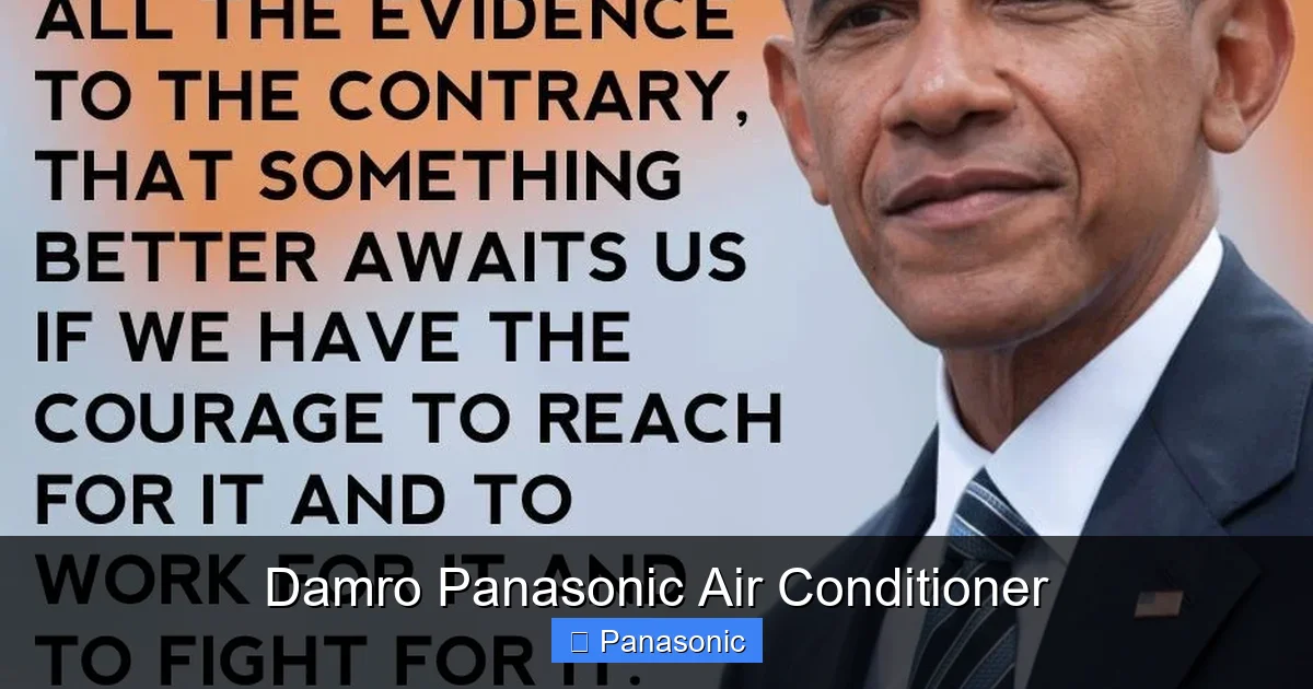 Damro Panasonic Air Conditioner