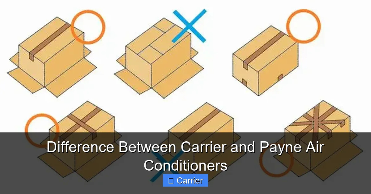 Difference Between Carrier and Payne Air Conditioners