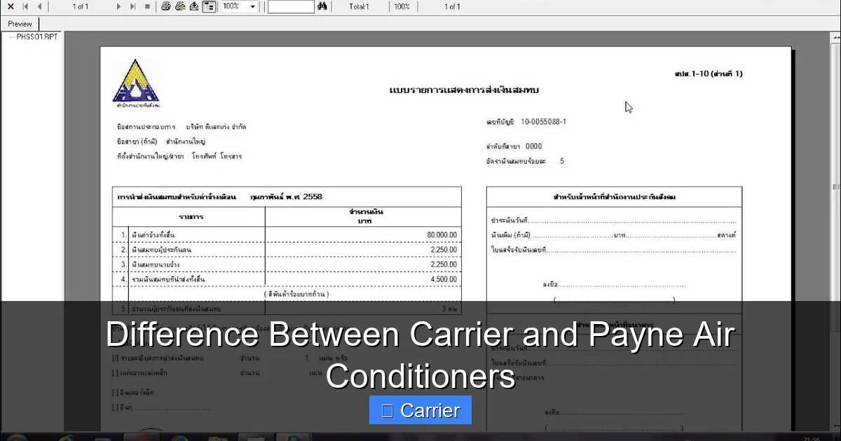 Difference Between Carrier and Payne Air Conditioners