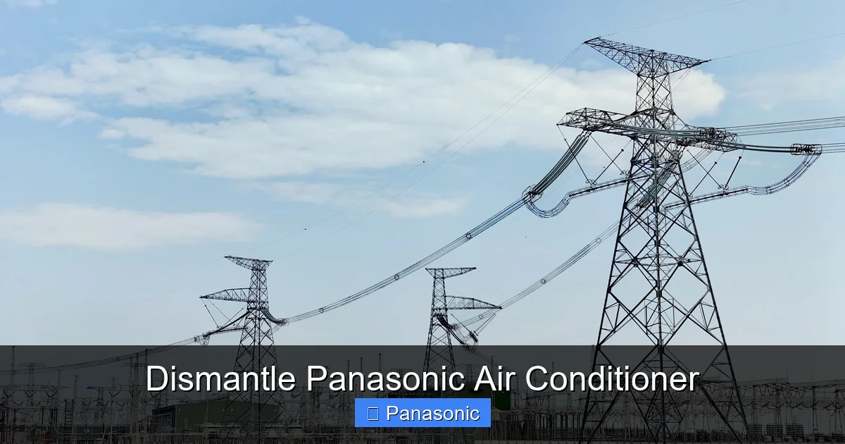 Dismantle Panasonic Air Conditioner