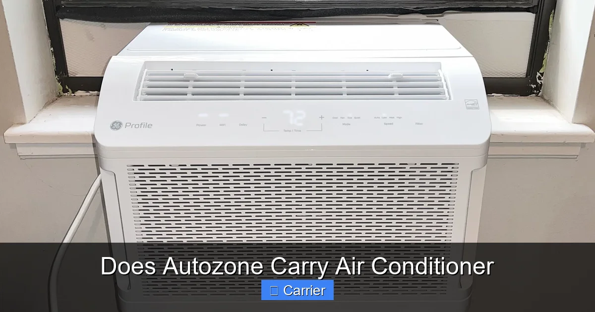 Does Autozone Carry Air Conditioner