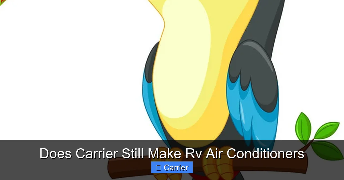 Does Carrier Still Make Rv Air Conditioners
