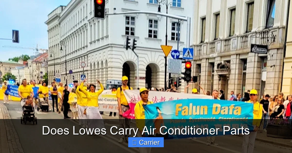 Does Lowes Carry Air Conditioner Parts