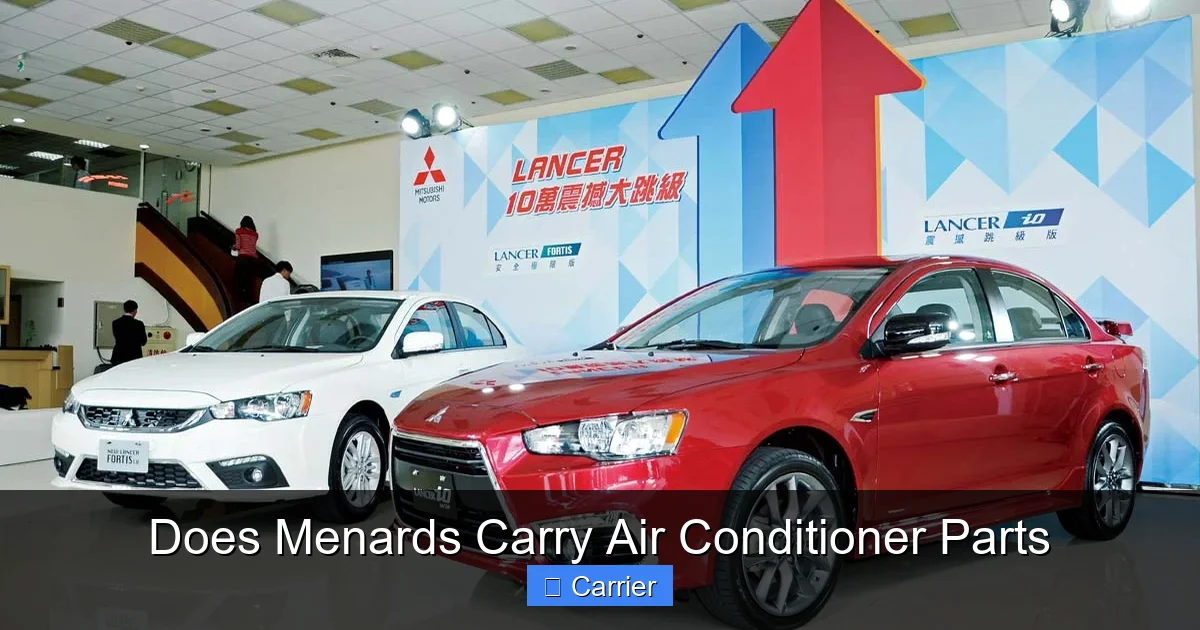 Does Menards Carry Air Conditioner Parts