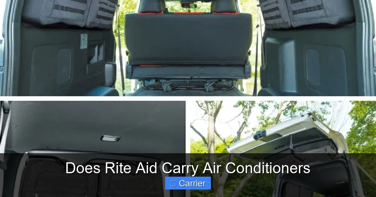 Does Rite Aid Carry Air Conditioners
