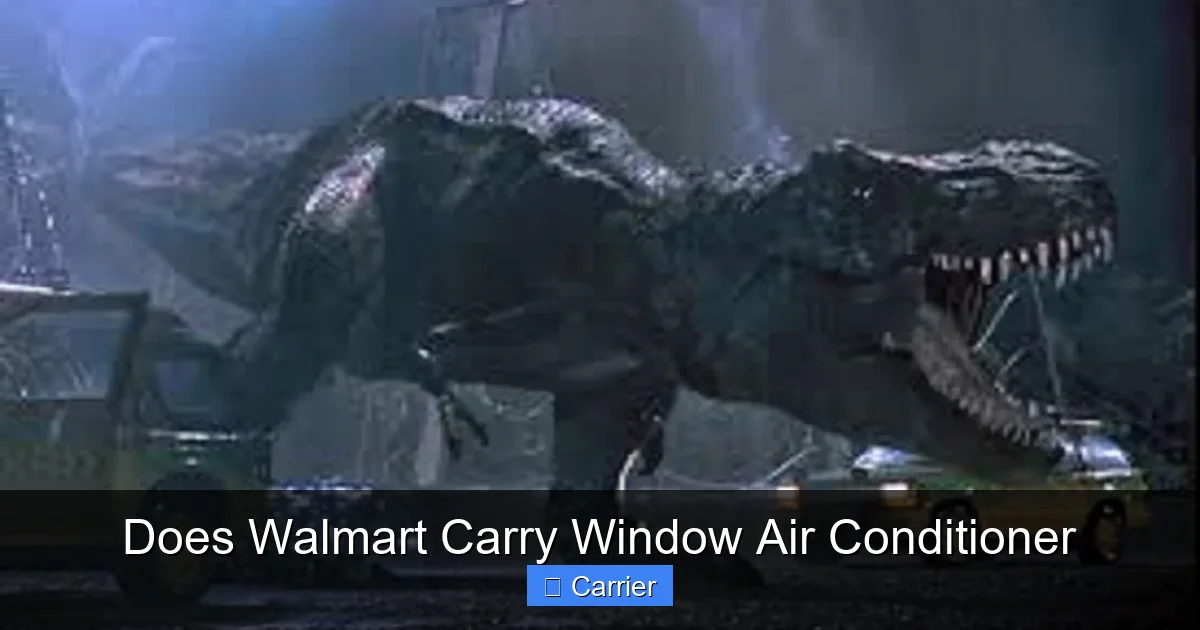 Does Walmart Carry Window Air Conditioner