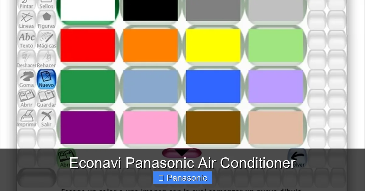 Econavi Panasonic Air Conditioner
