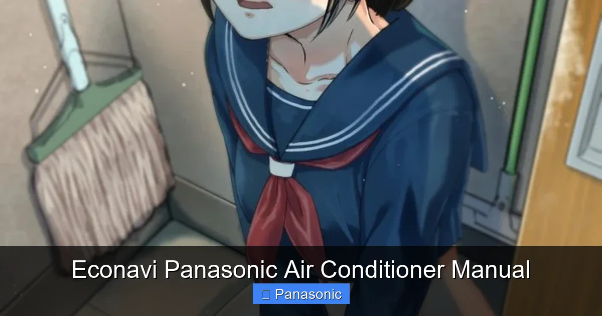 Econavi Panasonic Air Conditioner Manual