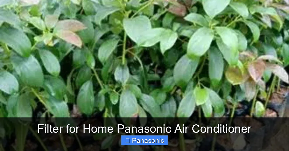 Filter for Home Panasonic Air Conditioner