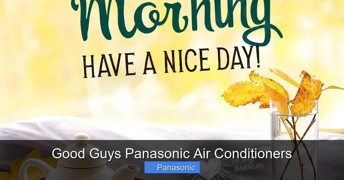 Good Guys Panasonic Air Conditioners