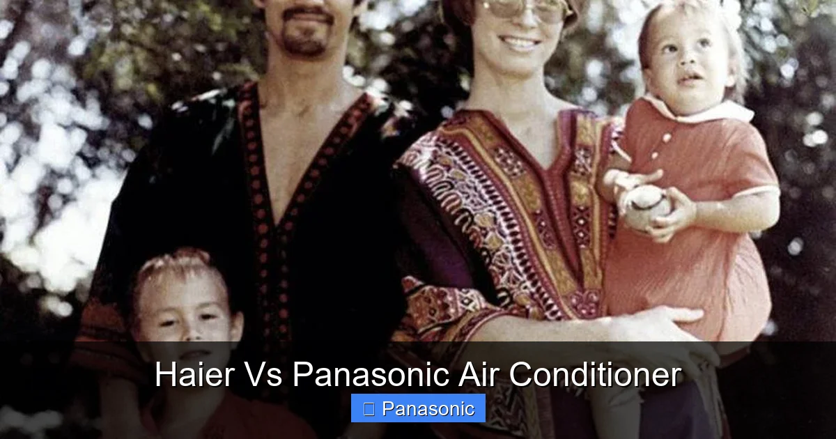 Haier Vs Panasonic Air Conditioner
