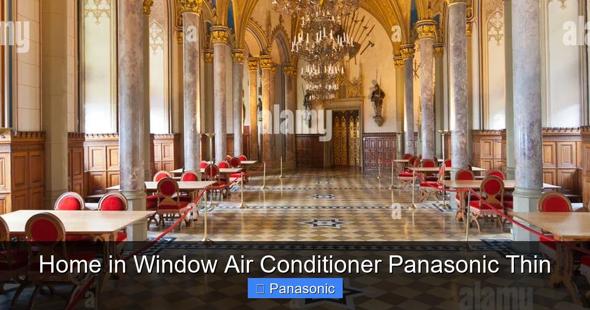 Home in Window Air Conditioner Panasonic Thin