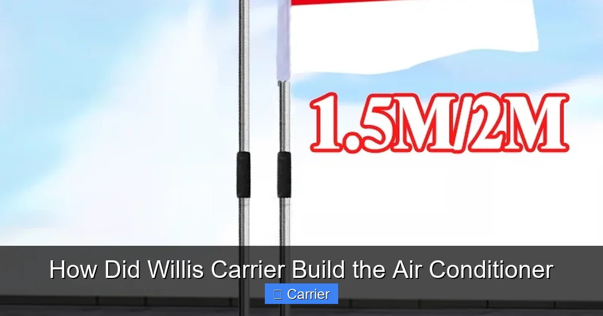 How Did Willis Carrier Build the Air Conditioner