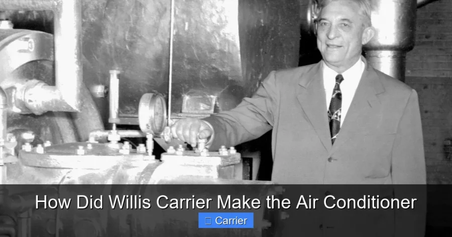 How Did Willis Carrier Make the Air Conditioner