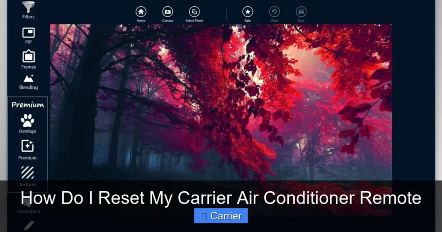 How Do I Reset My Carrier Air Conditioner Remote