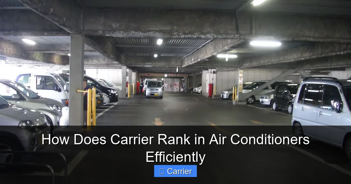 How Does Carrier Rank in Air Conditioners Efficiently
