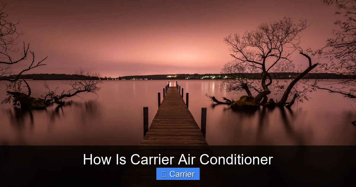 How Is Carrier Air Conditioner