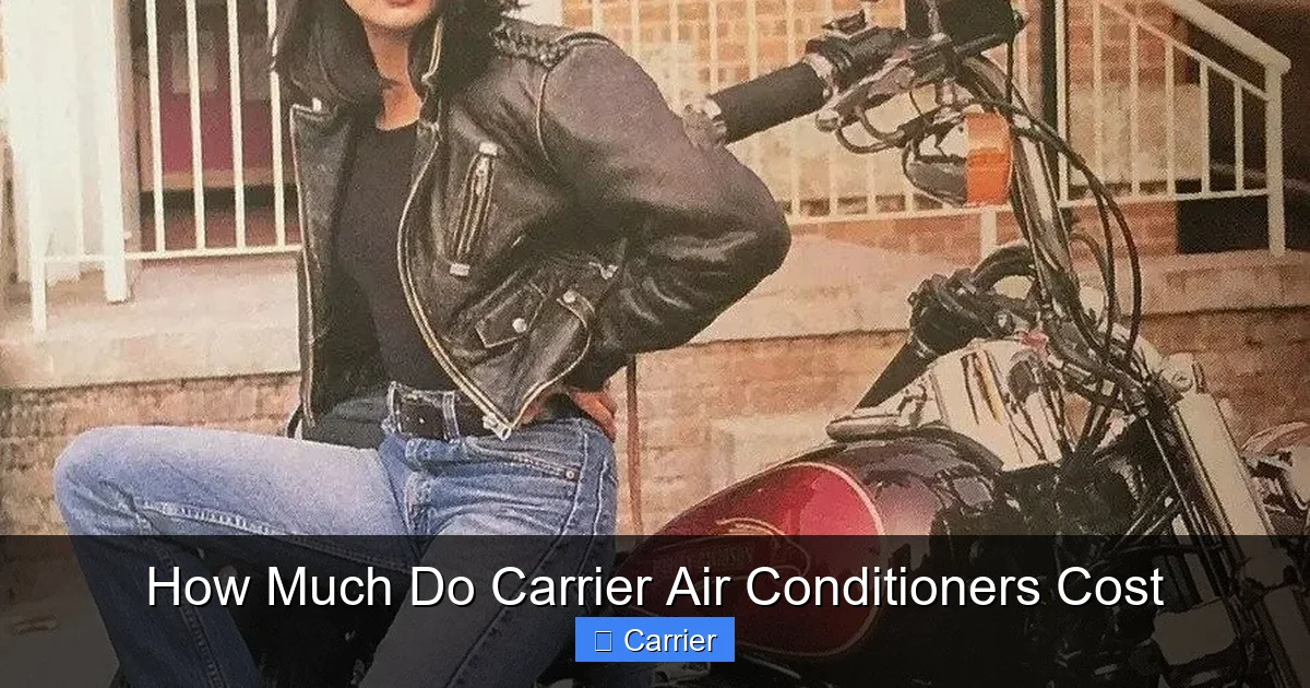 How Much Do Carrier Air Conditioners Cost