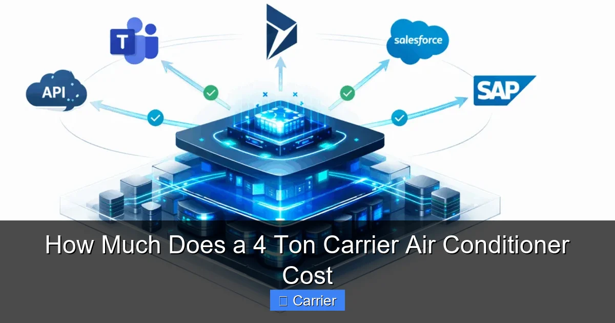 How Much Does a 4 Ton Carrier Air Conditioner Cost