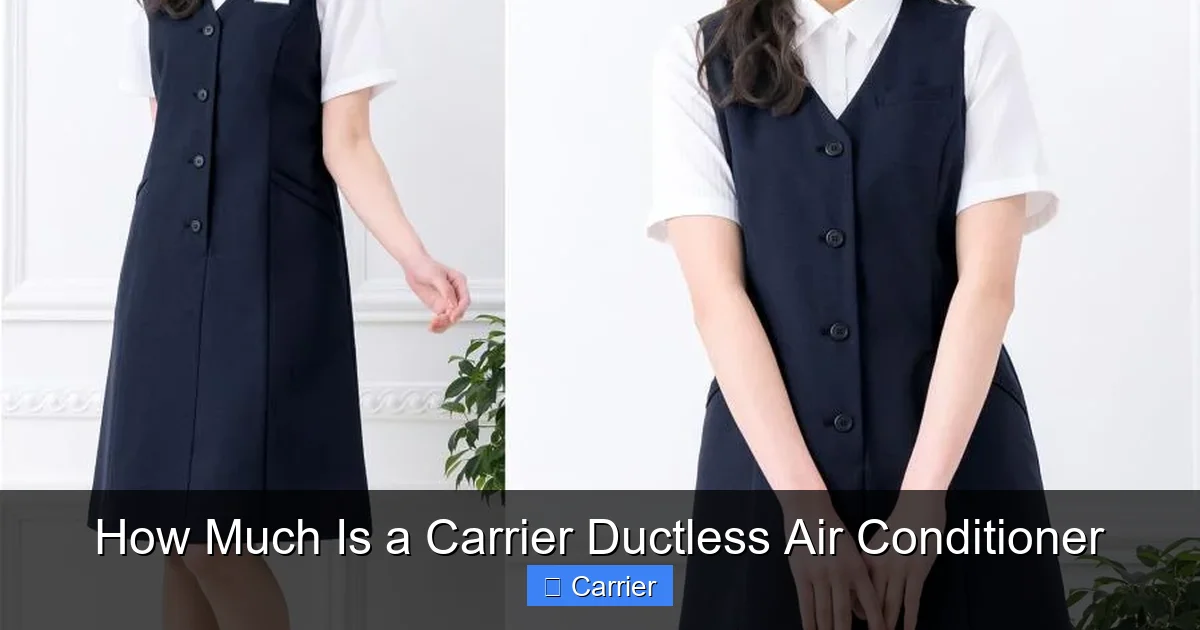 How Much Is a Carrier Ductless Air Conditioner