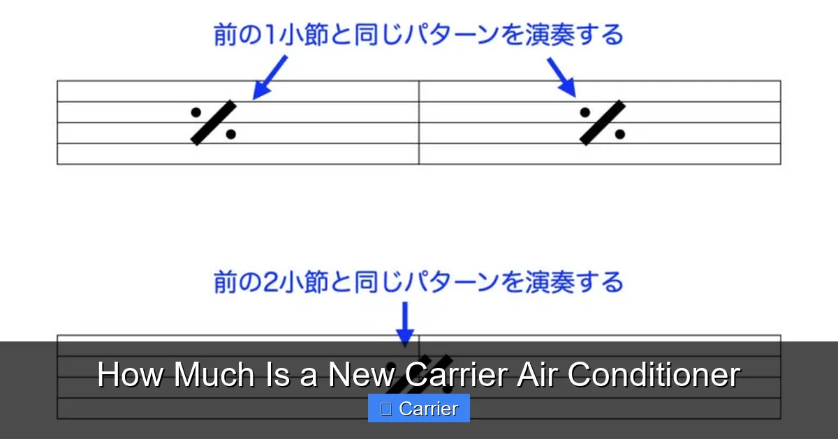 How Much Is a New Carrier Air Conditioner