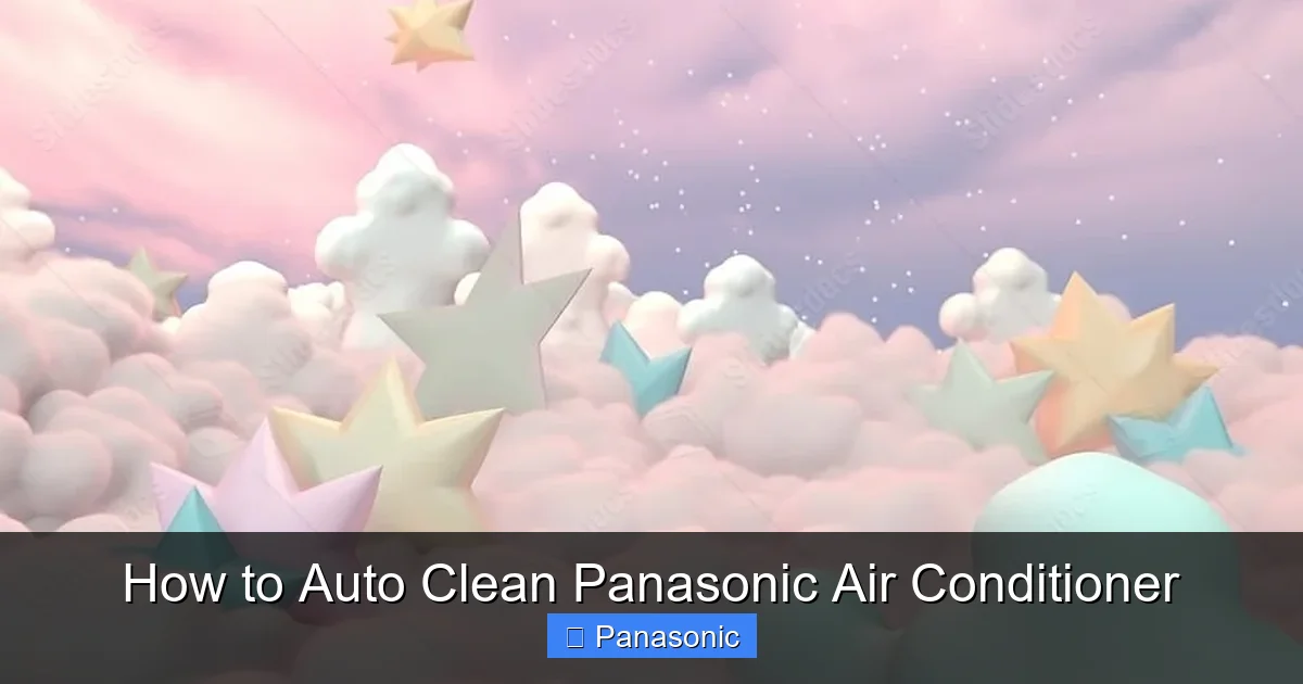 How to Auto Clean Panasonic Air Conditioner