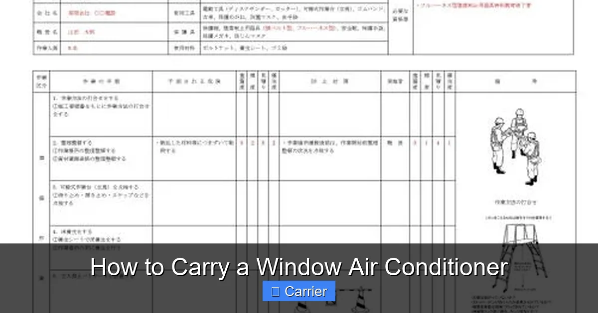 How to Carry a Window Air Conditioner