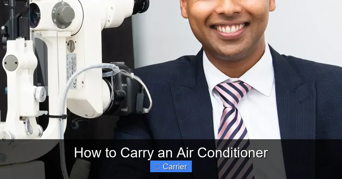 How to Carry an Air Conditioner