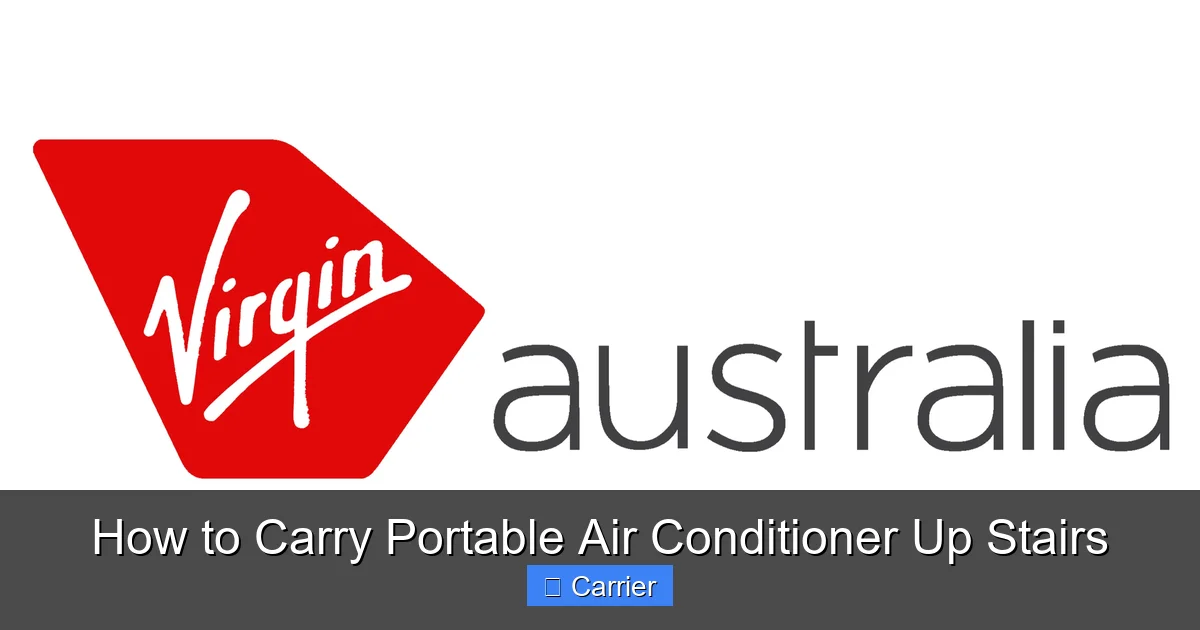 How to Carry Portable Air Conditioner Up Stairs