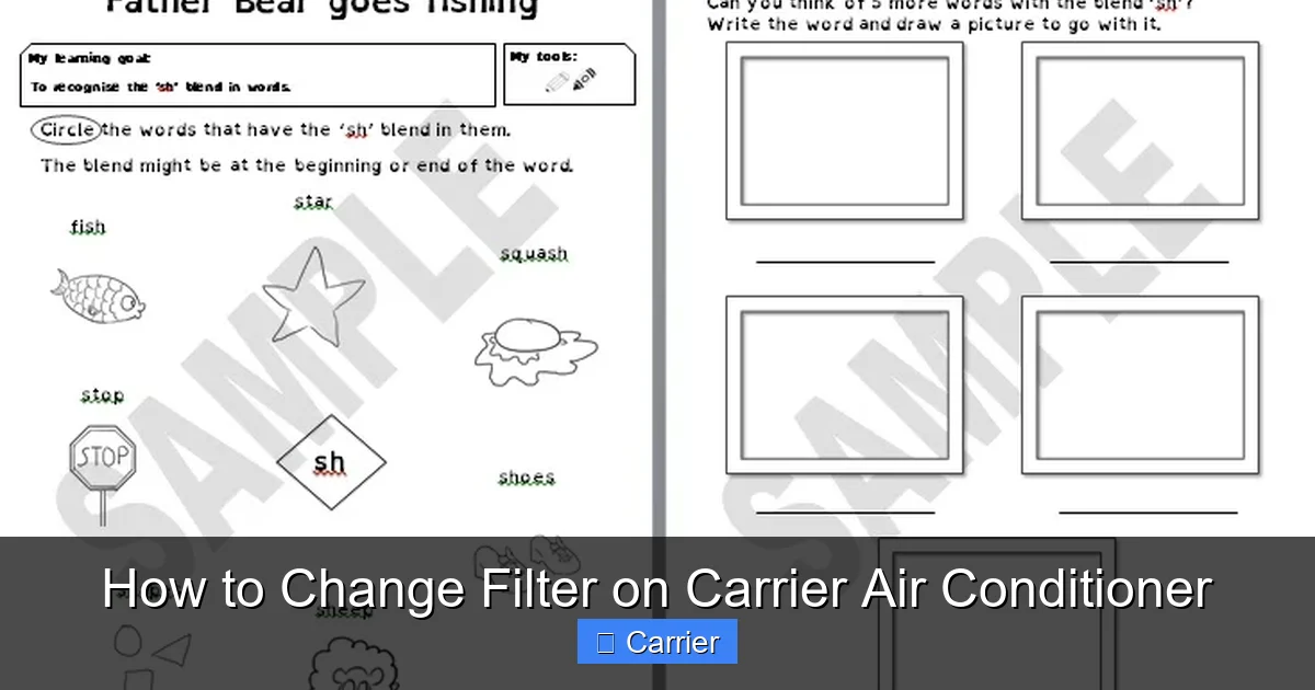 How to Change Filter on Carrier Air Conditioner