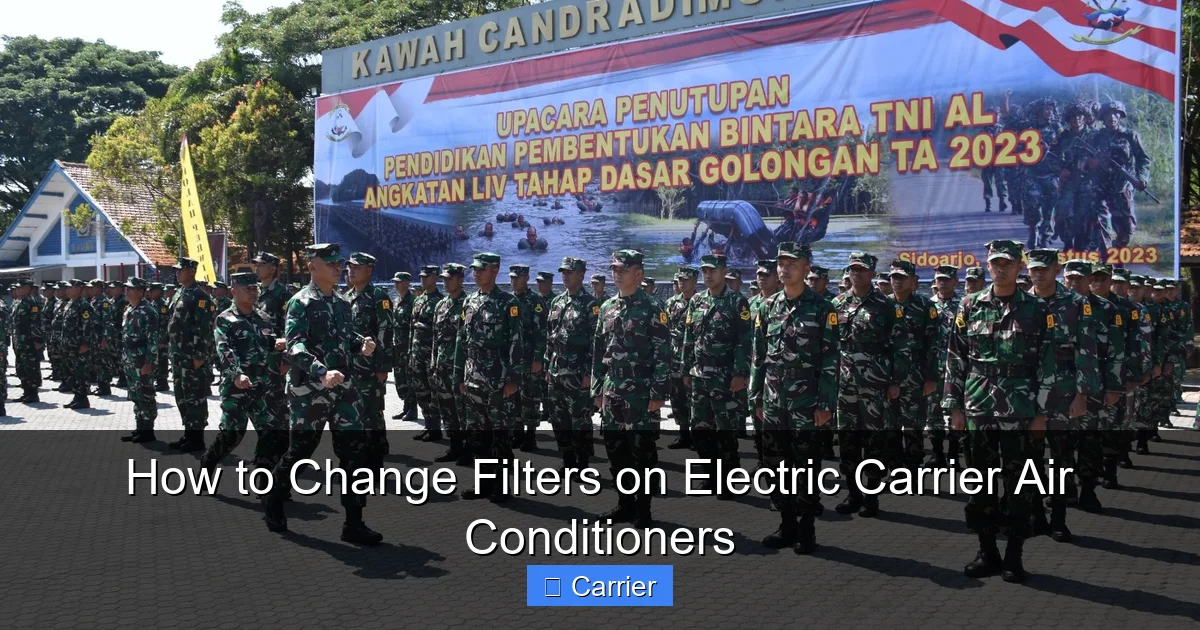 How to Change Filters on Electric Carrier Air Conditioners