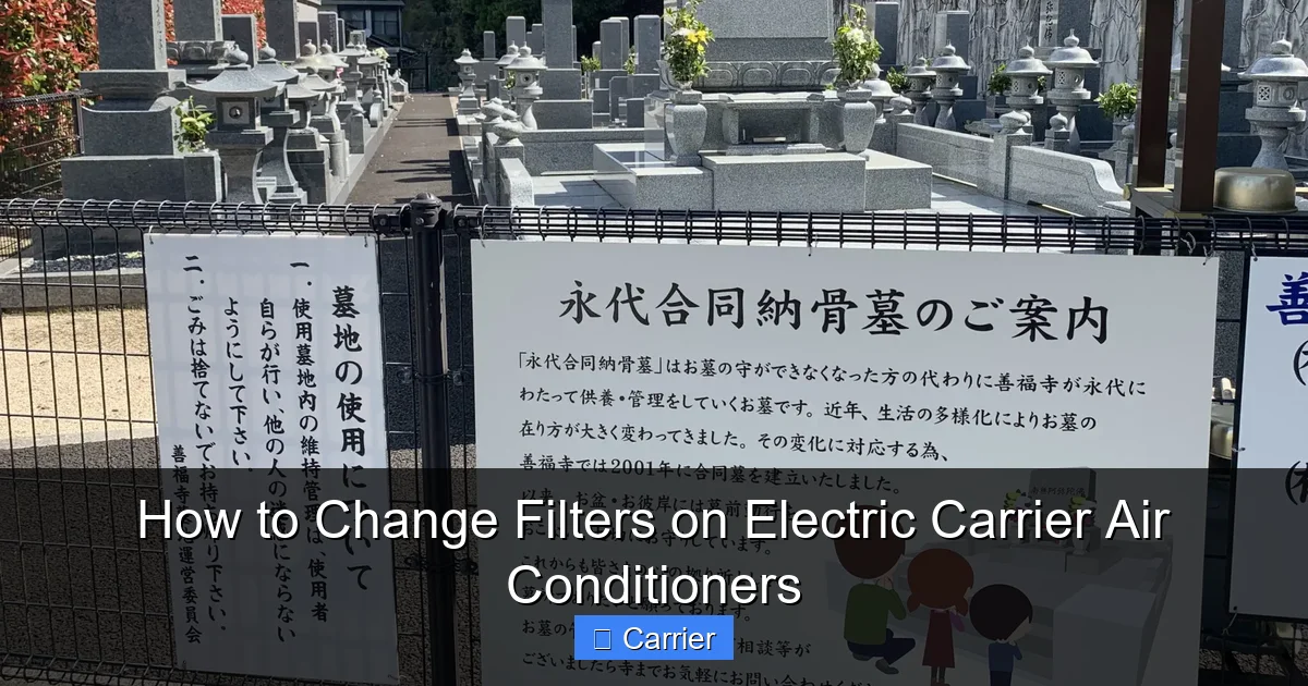 How to Change Filters on Electric Carrier Air Conditioners