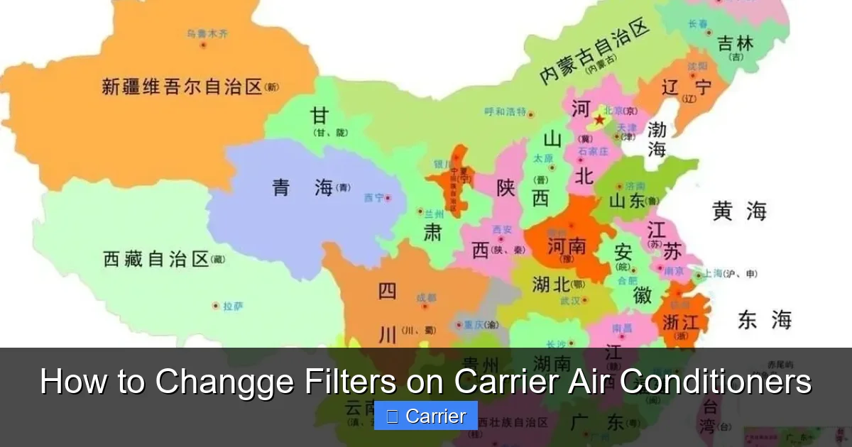 How to Changge Filters on Carrier Air Conditioners
