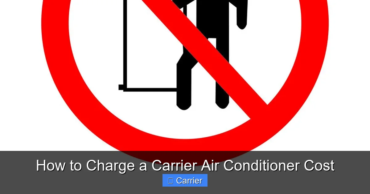 How to Charge a Carrier Air Conditioner Cost
