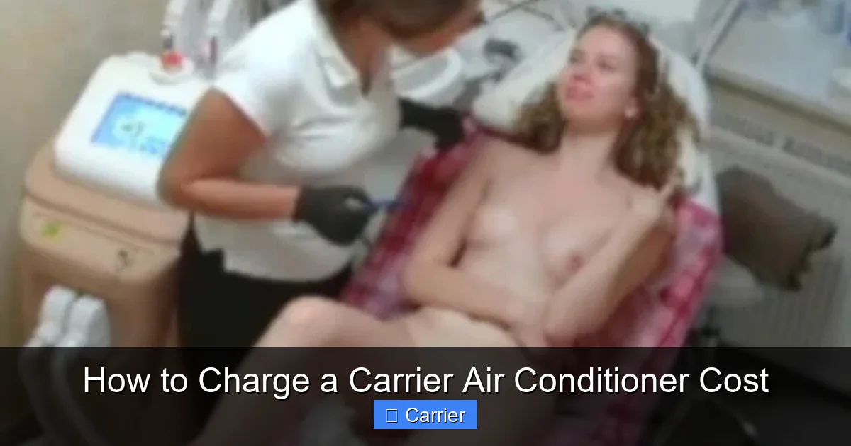 How to Charge a Carrier Air Conditioner Cost